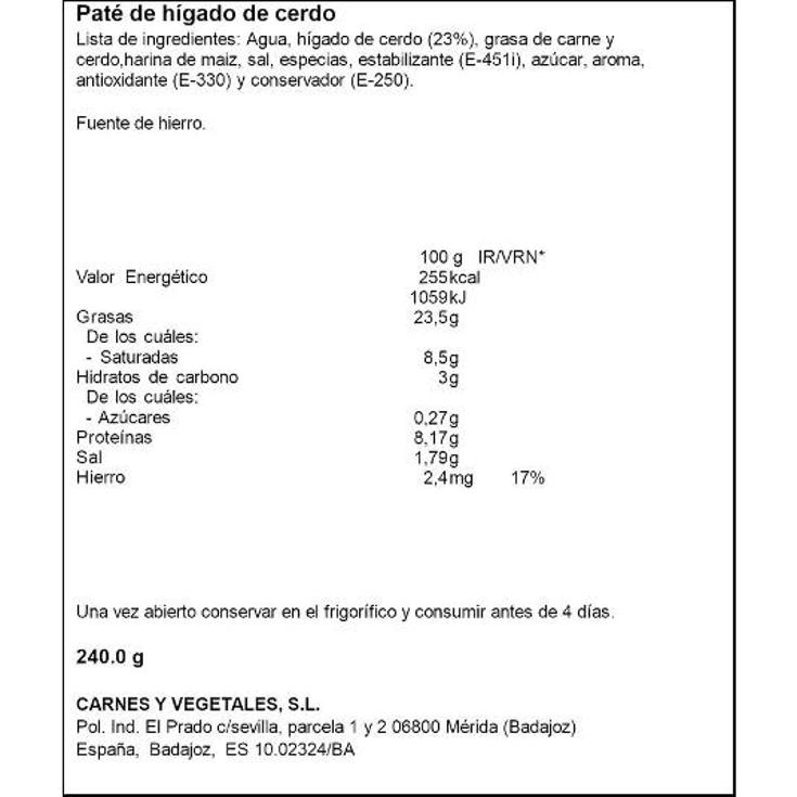 PATE SUAVE 3X80 GR APIS PACK 240 GR