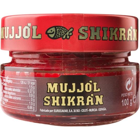 SUCEDANEO CAVIAR ROJO MUJOL SHIKRAN FRASCO 100 GR