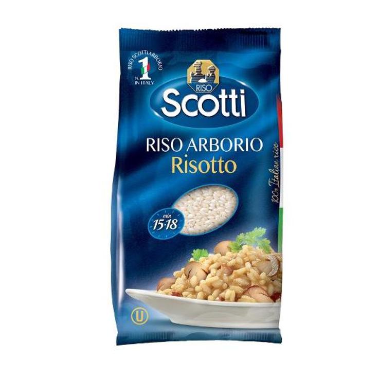 ARROZ RISOTTO ARBORIO SCOTTI PQTE 500 GR