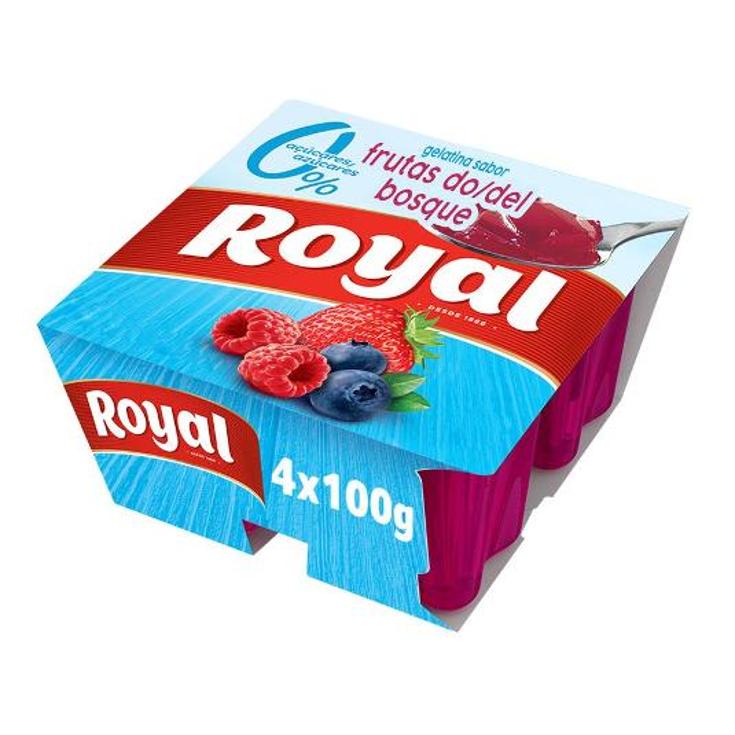 GELATINA REFRIG.ARANDANOS 0% ROYAL PQTE 360 GR