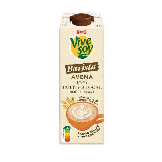 BEBIDA VEGETAL AVENA BARISTA VIVE SOY BRIK 1 LT