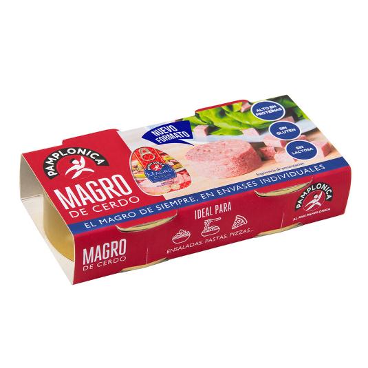 MAGRO DE CERDO PACK 2X35 GR. PAMPLONICA PACK 70 GR
