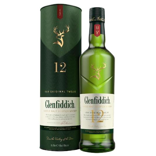 WHISKY 40º GLENFIDDICH BTLLA 70 CL