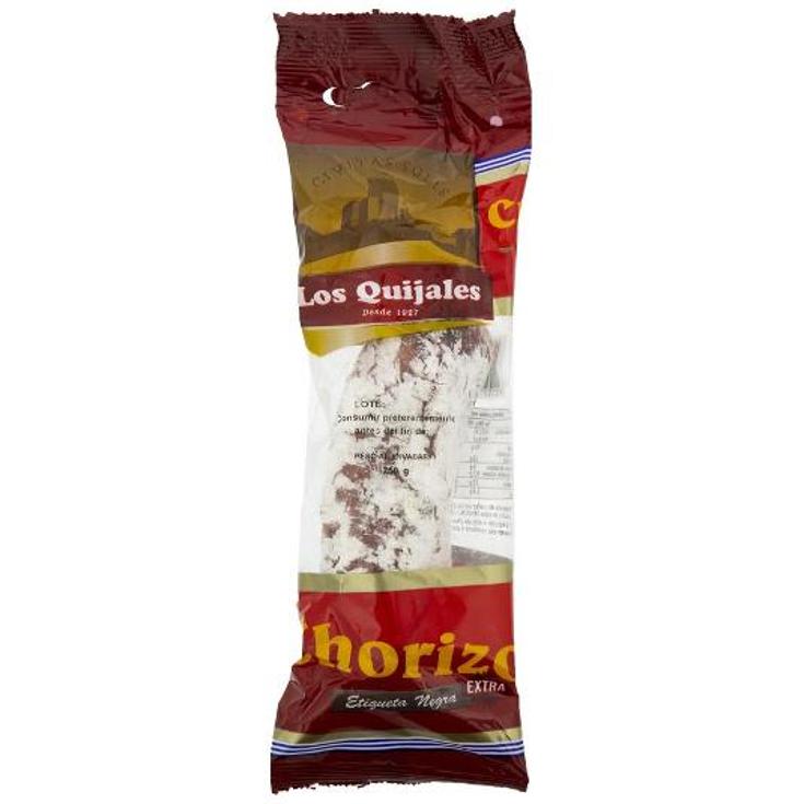 CHORIZO ETIQUETA NEGRA LOS QUIJALES PIEZA 250 GR