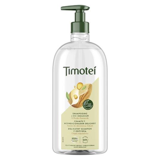 CHAMPU 2EN1 DELICADO ALMENDRAS TIMOTEI DOSIF 750 ML