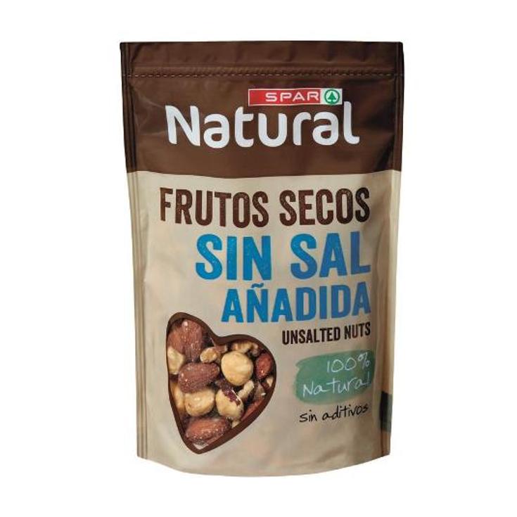 COCKTAIL FRUTOS SECOS NAT.S/SAL SPAR BOLSA 175 GR