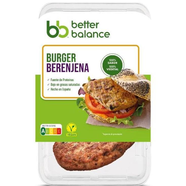 BURGER BERENJENA BETTER BALAN PACK 160 GR