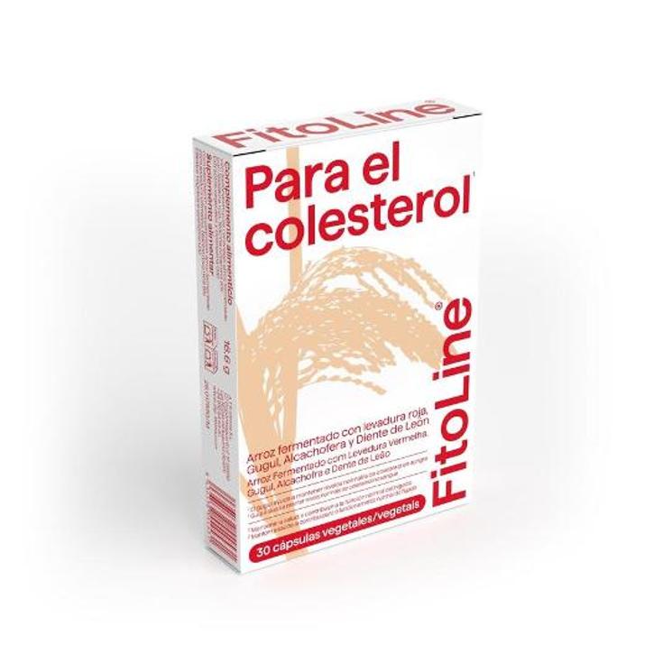 CAPSULAS VEGETALES COLESTEROL FITOLINE CAJA 30 UD