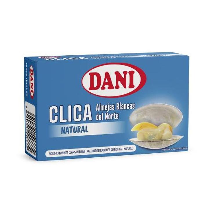 CLICA AL NATURAL(ALMEJA BLANCA) DANI LATA 63 GR