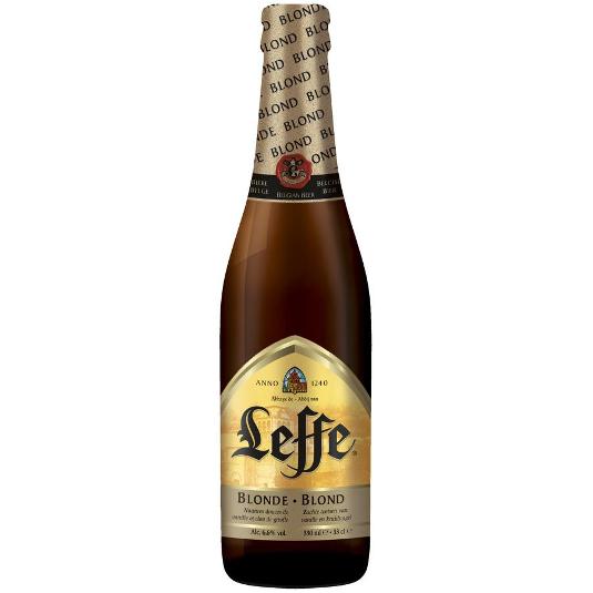 CERVEZA RUBIA 6,6º LEFFE BTLLA 33 CL