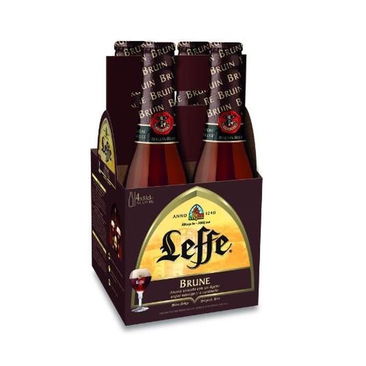 CERVEZA TOSTADA 6,5º LEFFE BTLLA 33 CL