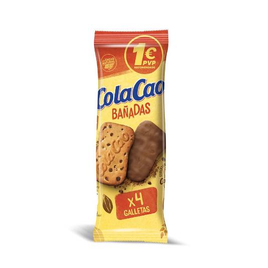 GALLETA BAÑADA CHOCOLATE COLA CAO PPTE 42 GR