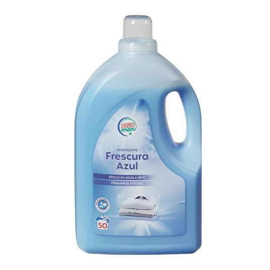 DETERG.LIQ.FRESCOR AZUL 50LAV PLUS MAX BTLLA 3 LT