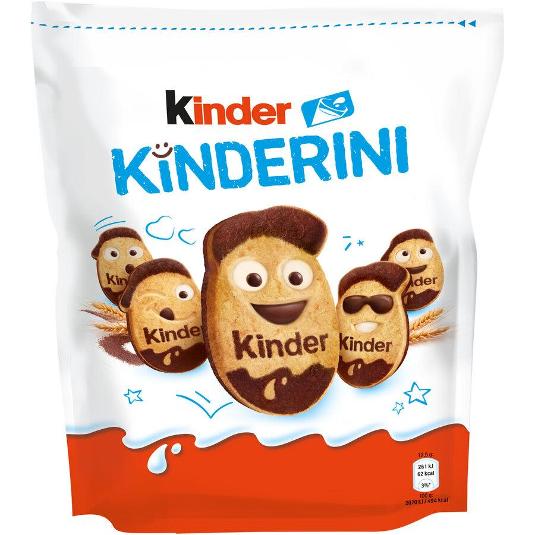 GALLETA CON CACAO KINDERINI KINDER PQTE 250 GR