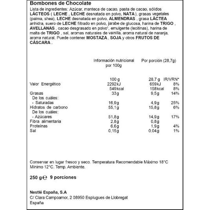 BOMBON CAJA ROJA (J.AVELLANEDA) NESTLE LATA 250 GR