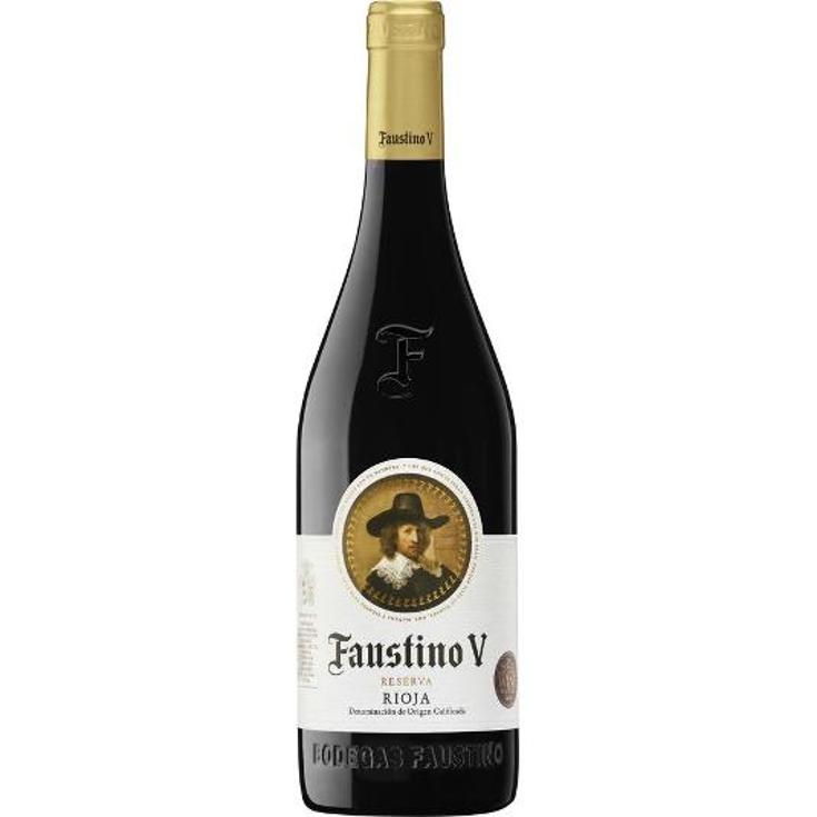 VINO TINTO RIOJA RESERVA 13º FAUSTINO V BTLLA 75 CL