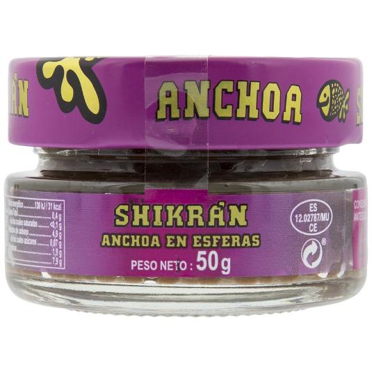 SUCEDANEO CAVIAR DE ANCHOA SHIKRAN FRASCO 50 GR