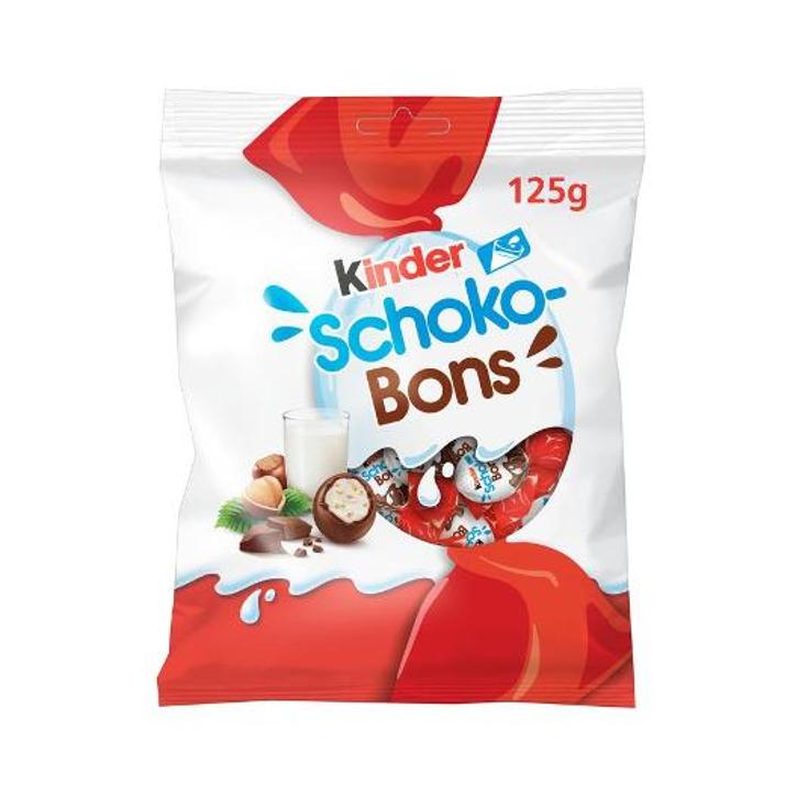 CHOCOLATE BOLAS SCHOKOBONS KINDER ESTCH 125 GR