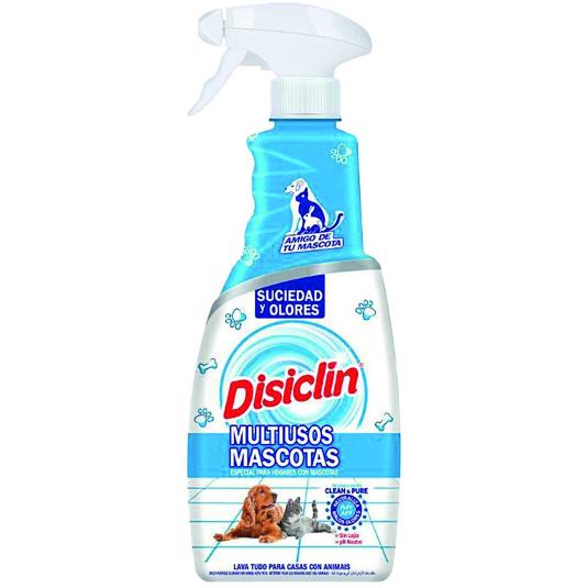 LIMPIADOR MULTISUP.MASCOTAS DISICLIN PISTOL 720 ML