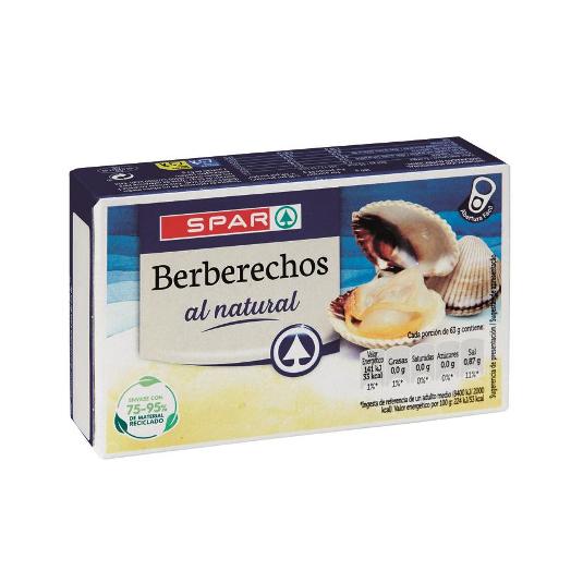 BERBERECHOS NATURAL 80/100 QUAL LATA 63 GR