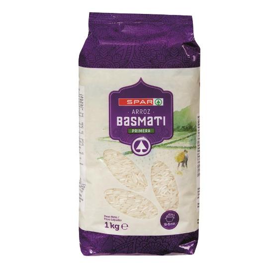 ARROZ BASMATI 1 KG SPAR BOLSA 1 KG