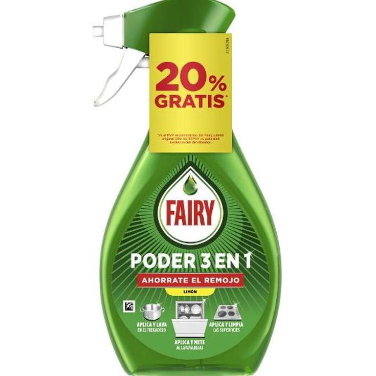 LAVAVAJILLAS PODER 3EN1 FAIRY SPRAY 500 ML