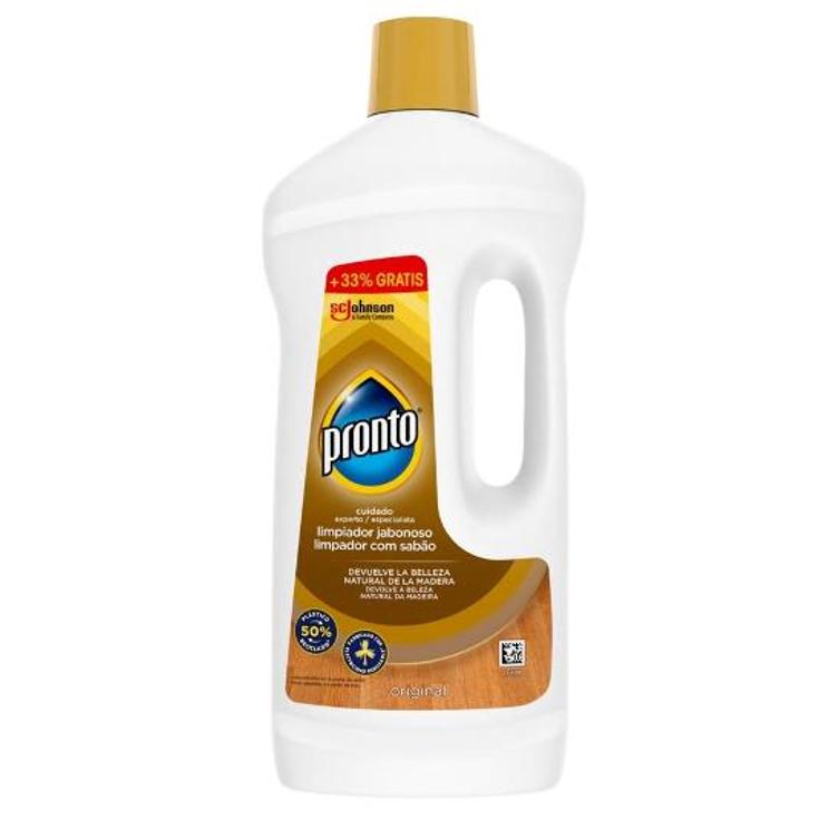 LIMPIADOR MADERA JABONOSO PRONTO BTLLA 750 ML
