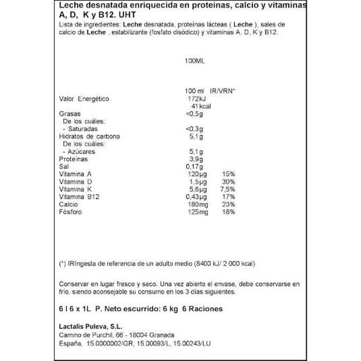 LECHE PULEVA CALCIO DESN,BRIK 6/1