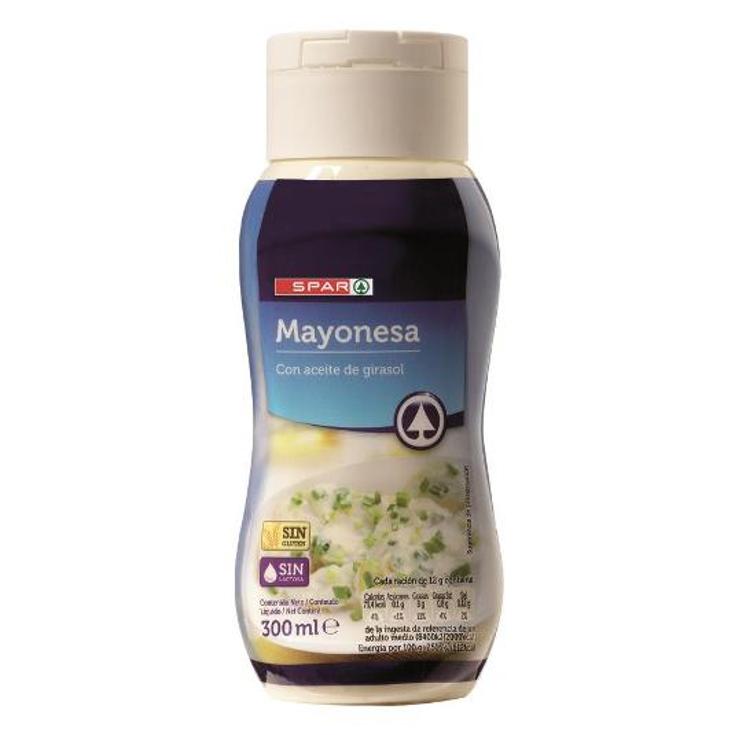 MAYONESA (BOCABAJO) SPAR PET 300 GR