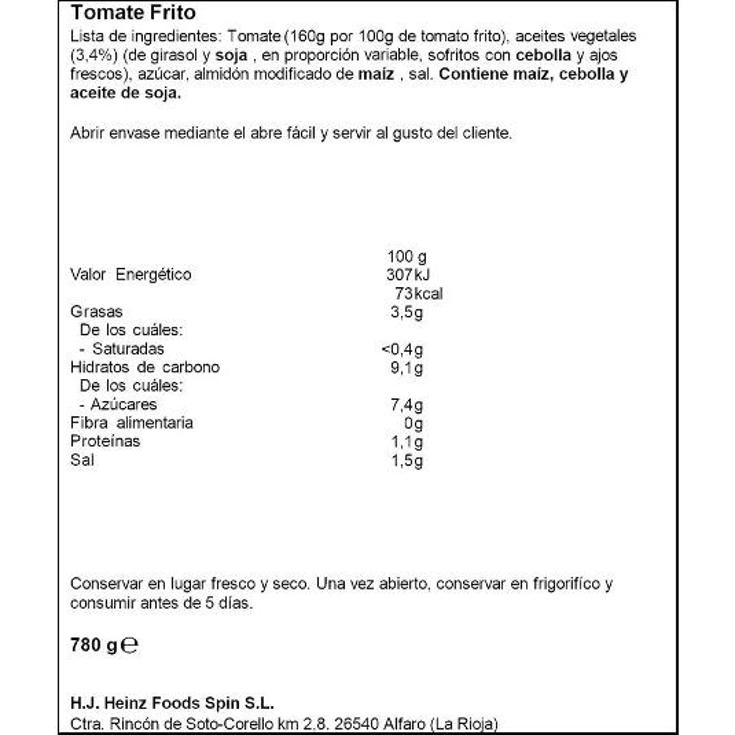 TOMATE FRITO ORLANDO BRIK 780 GR