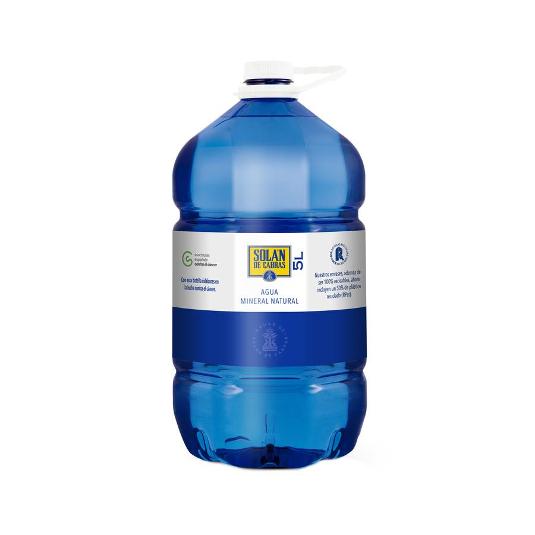 AGUA MINERAL SOLAN CABRAS GRRFA 5 LT