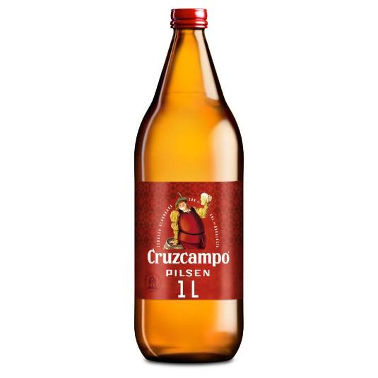 CERVEZA 4,8º CRUZCAMPO BTLLA 1 LT