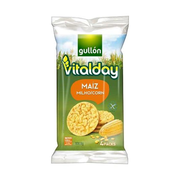 TORTITAS MAIZ VITALDAY PQTE 108 GR