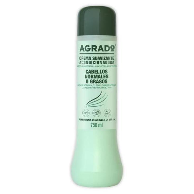 CREMA SUAVIZANTE CAB.NORMAL AGRADO BTLLA 750 ML