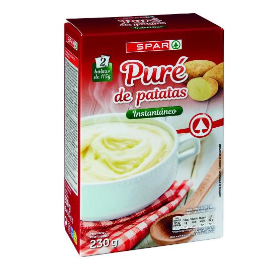 PURE DE PATATAS 2X115 SPAR/WE NATU PQTE 230 GR