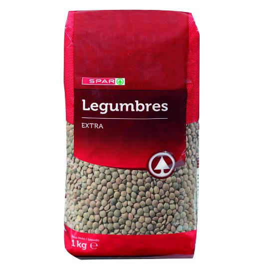 LENTEJAS PARDINA SPAR BOLSA 1 KG