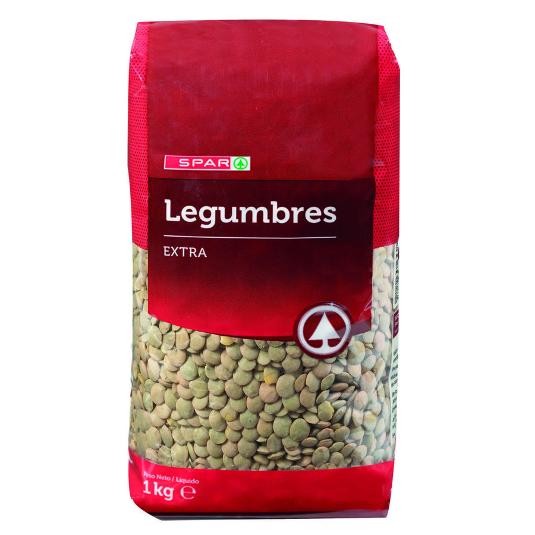 LENTEJAS CASTELLANA SPAR BOLSA 1 KG