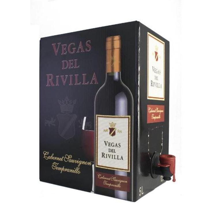 VINO TINTO MESA 12,5ºBAG IN BOX VEGA RIVILLA BOX 5 LT