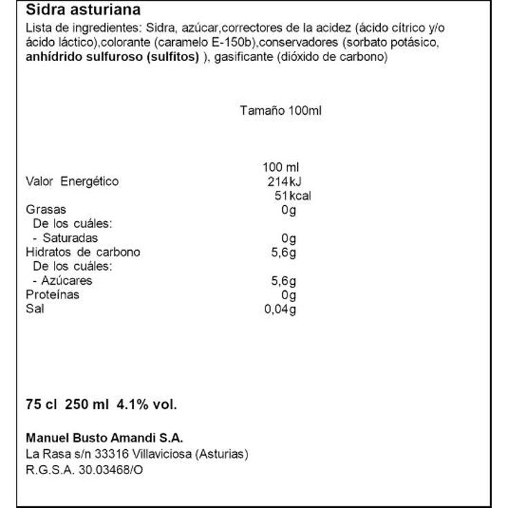 SIDRA 4,1º MAYADOR BTLLA 75 CL