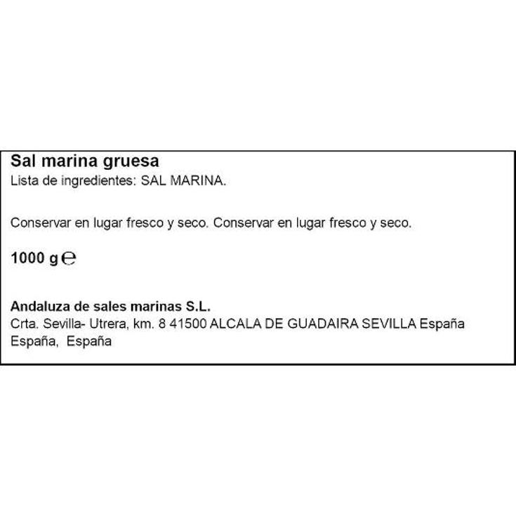 SAL MARINA GRUESA SPAR PQTE 1000 GR