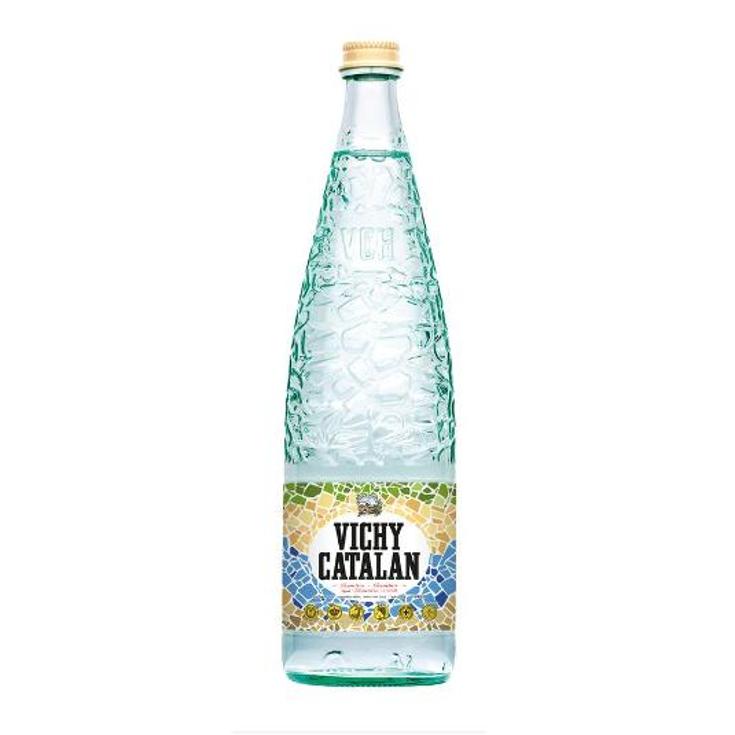 AGUA MINERAL C/GAS VICHY CATALAN BTLLA 1 LT