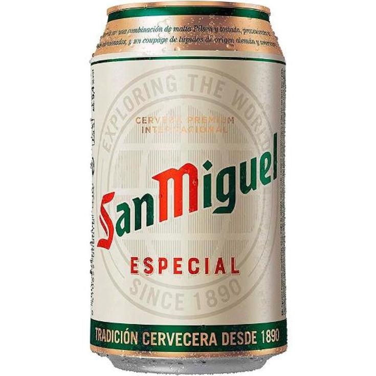 CERVEZA ESPECIAL 5,4º. SAN MIGUEL LATA 33 CL