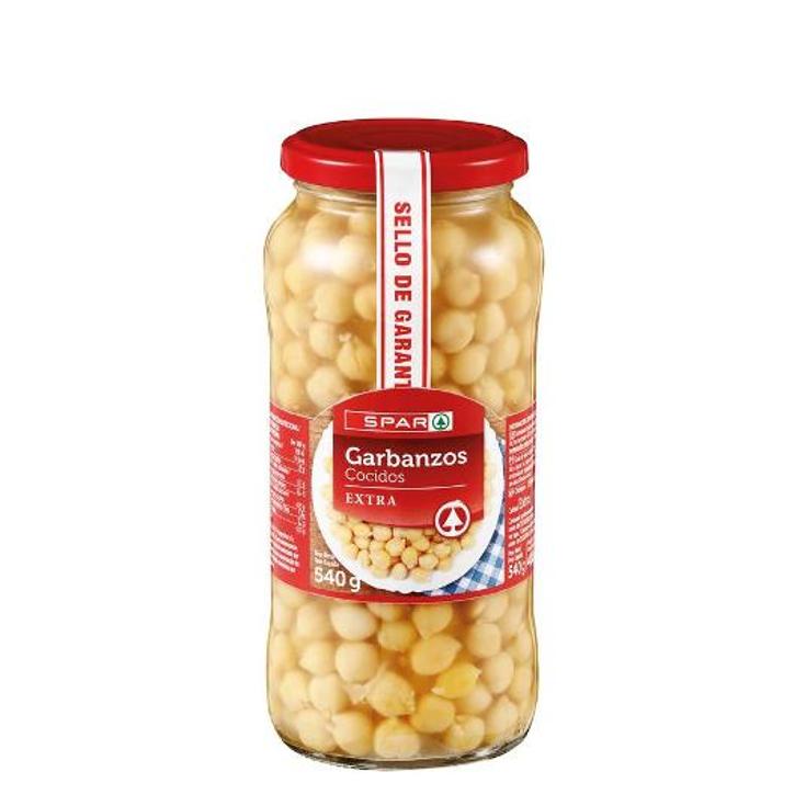 GARBANZO COCIDO SPAR FRASCO 400 GR