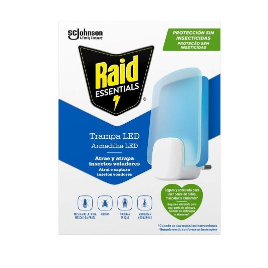 TRAMPA LED VOLADORES APAR.+REC. RAID PQTE 1 UD