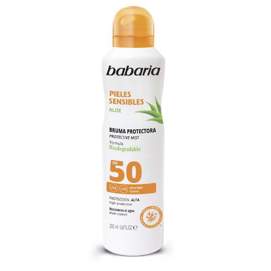 PROT.SOLAR SENSIBLES BRUMA F-50 BABARIA SPRAY 200 ML