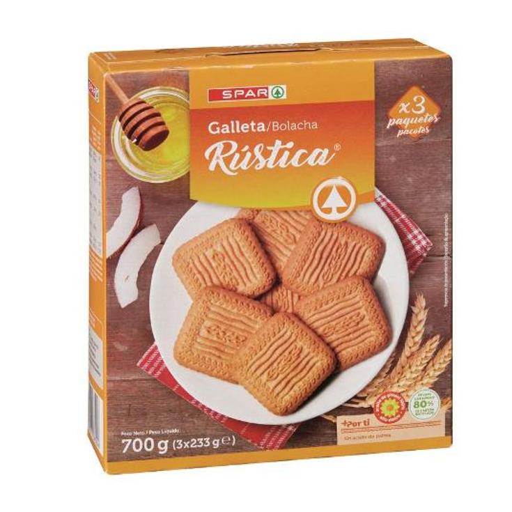 GALLETAS RUSTICA SPAR PQTE 700 GR