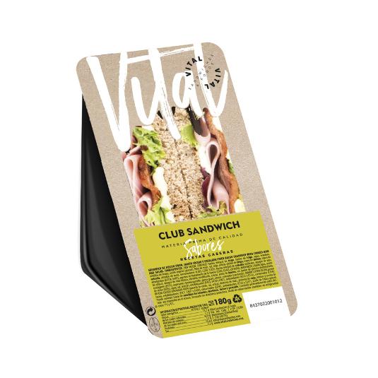 SANDWICH CLUB VITAL UNIDAD 180 GR