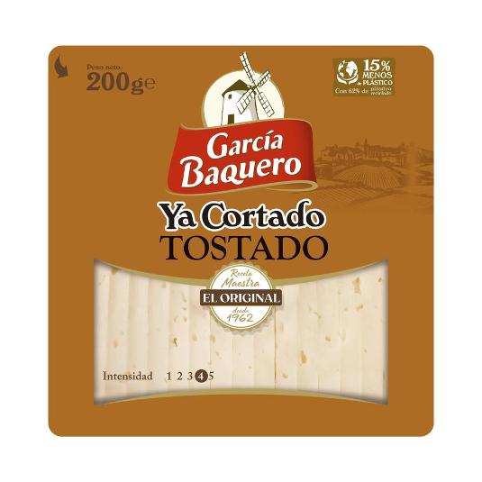 QUESO TOSTADO YA CORTADO G.BAQUERO PQTE 200 GR