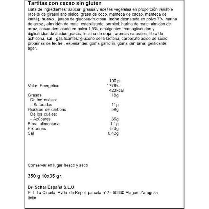 BIZCOCHITOS PAUSA CIOK S/GLUTEN SCHÄR PQTE 350 GR