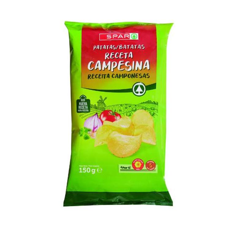 PATATAS FRITAS CAMPESINAS SPAR BOLSA 150 GR